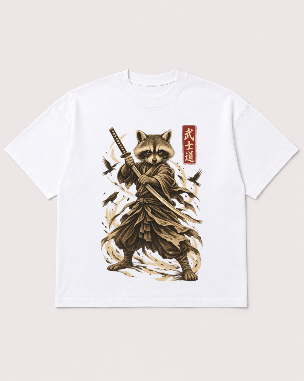 Mockup Boxy Heavyweight Tee White product