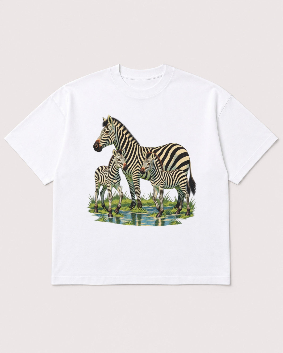 Mockup Boxy Heavyweight Tee White product