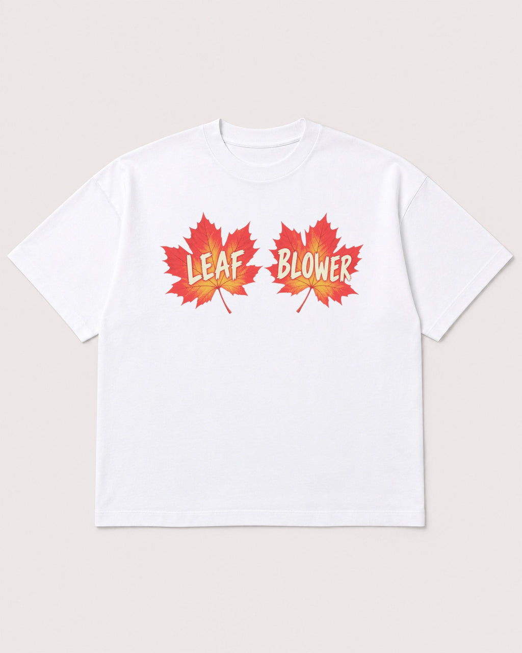 Mockup Boxy Heavyweight Tee White product
