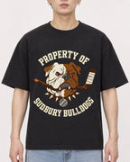 Mockup Boxy Heavyweight Tee Black male close-up 01