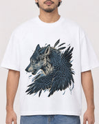 Mockup Boxy Heavyweight Tee White male close-up 02