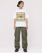 Mockup Boxy Heavyweight Tee White female full-body 12