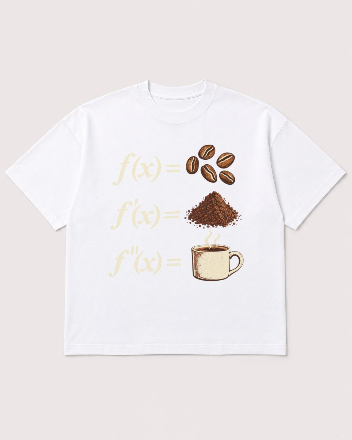 Mockup Boxy Heavyweight Tee White product