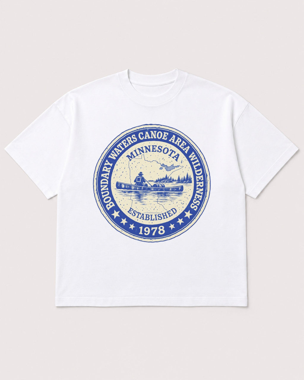Mockup Boxy Heavyweight Tee White product
