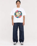 Mockup Boxy Heavyweight Tee White male full-body 36