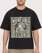 Mockup Boxy Heavyweight Tee Black male close-up 08
