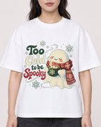 Mockup Boxy Heavyweight Tee White female close-up 03