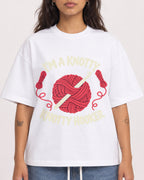 Mockup Boxy Heavyweight Tee White female close-up 06