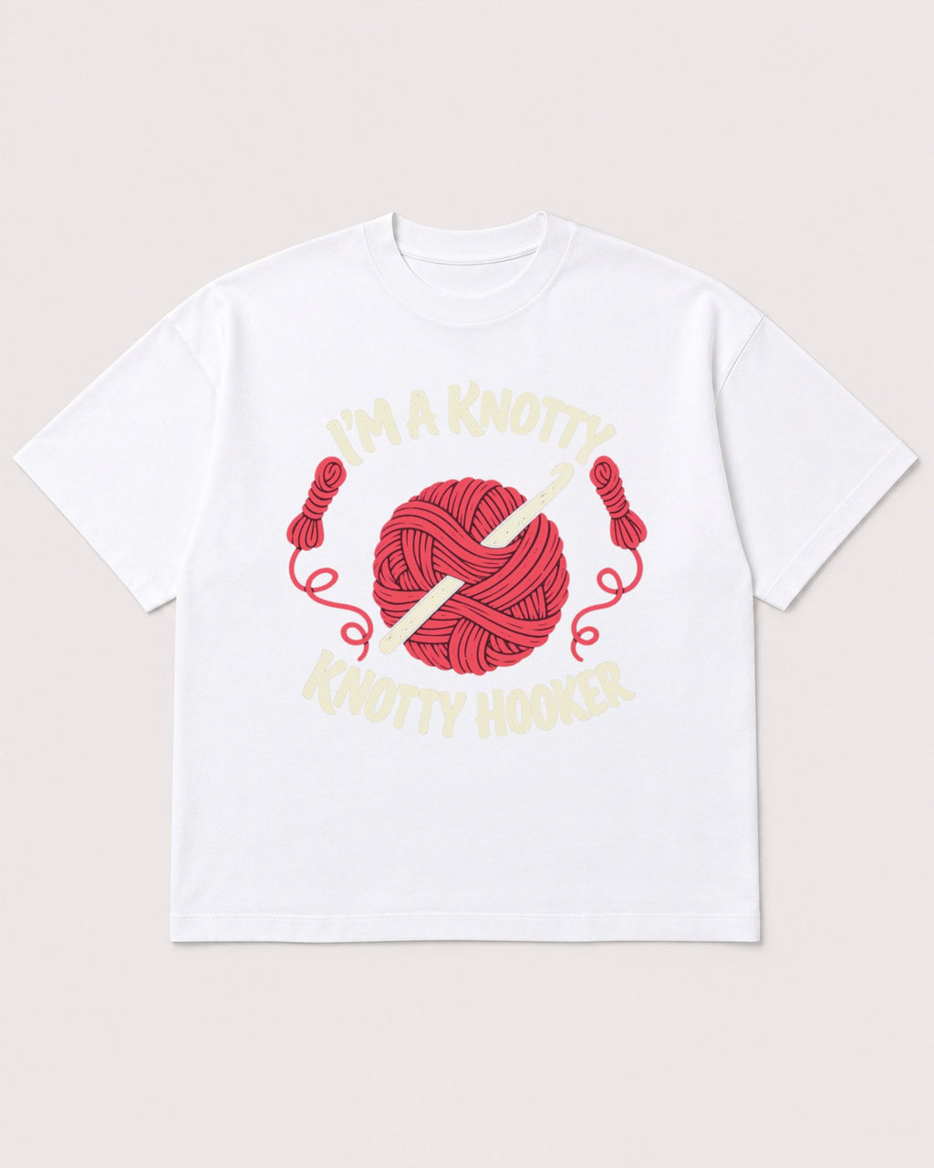 Mockup Boxy Heavyweight Tee White product