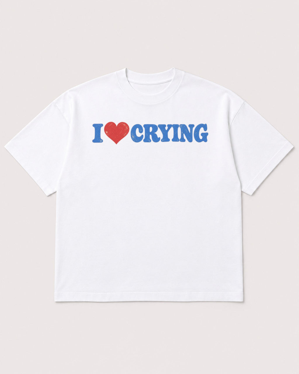 Mockup Boxy Heavyweight Tee White product