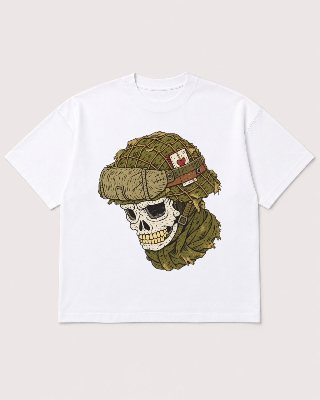Mockup Boxy Heavyweight Tee White product