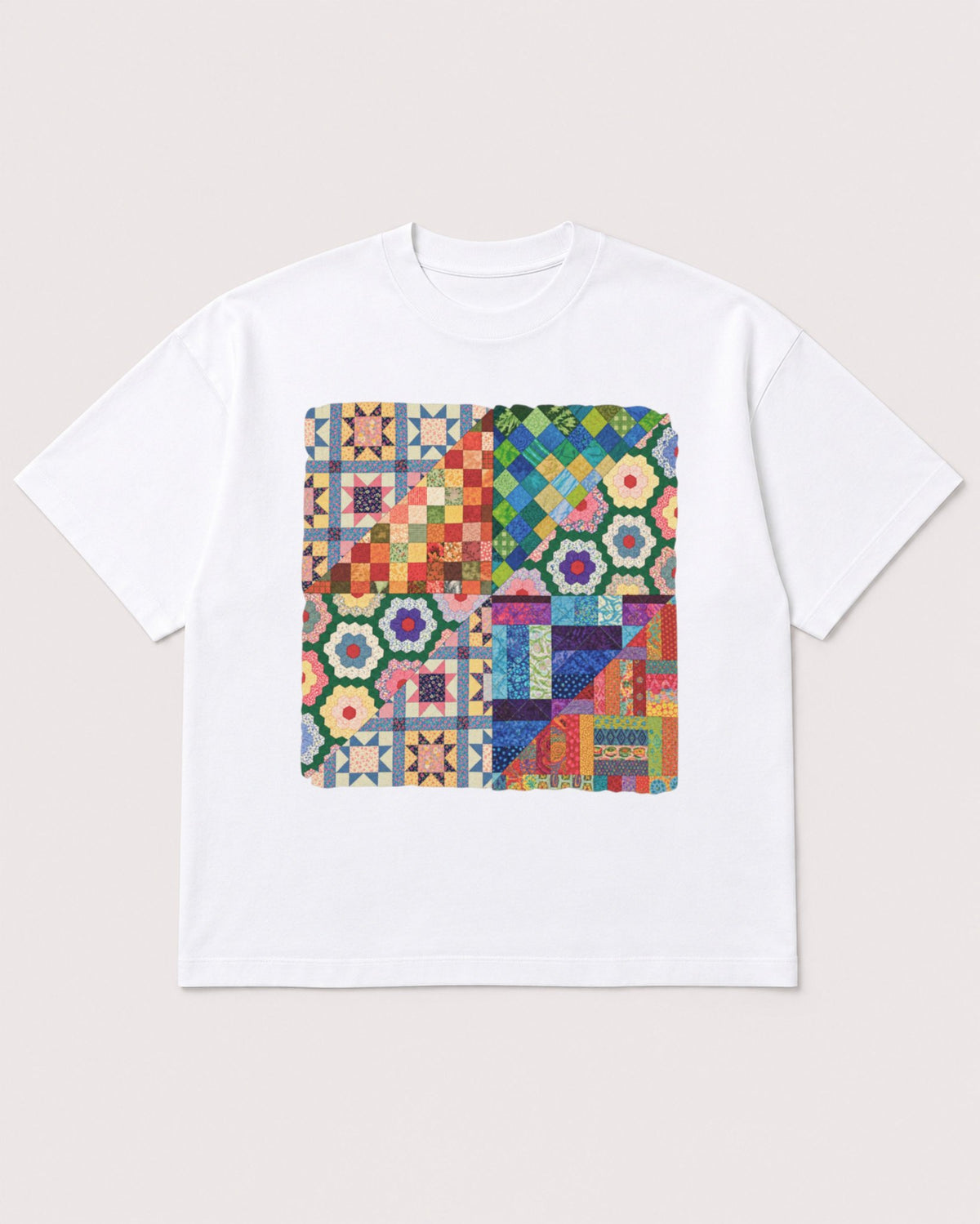 Mockup Boxy Heavyweight Tee White product