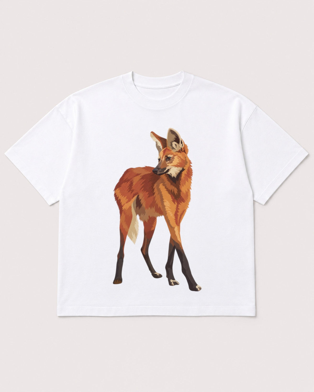 Mockup Boxy Heavyweight Tee White product