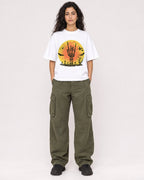 Mockup Boxy Heavyweight Tee White female full-body 07