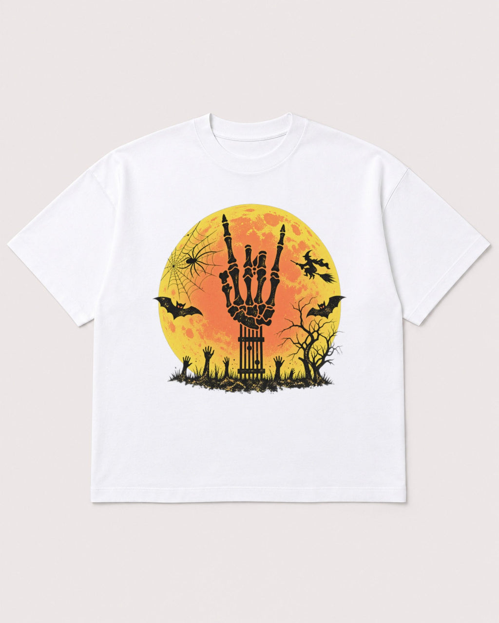Mockup Boxy Heavyweight Tee White product