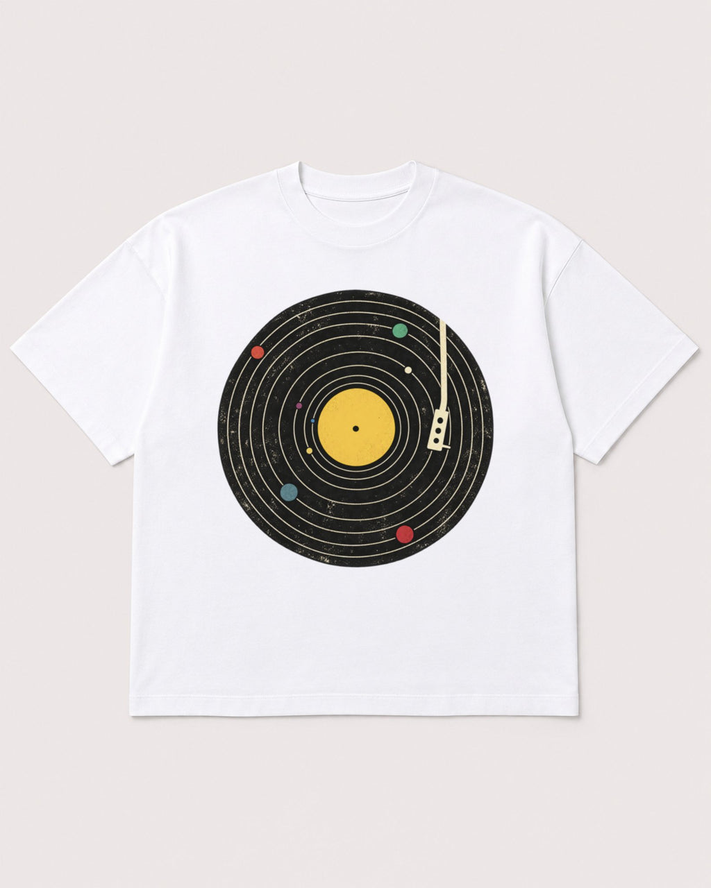 Mockup Boxy Heavyweight Tee White product