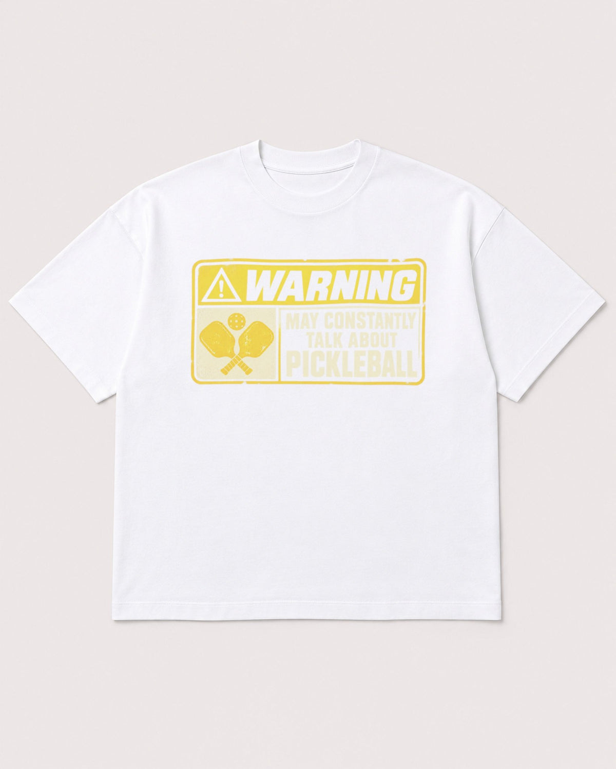 Mockup Boxy Heavyweight Tee White product