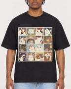 Mockup Boxy Heavyweight Tee Black male close-up 05