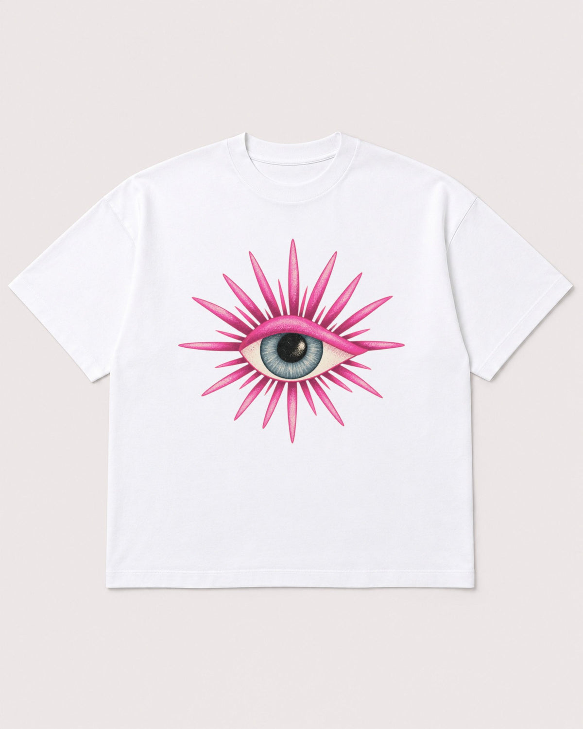 Mockup Boxy Heavyweight Tee White product
