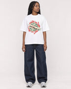 Mockup Boxy Heavyweight Tee White female full-body 04