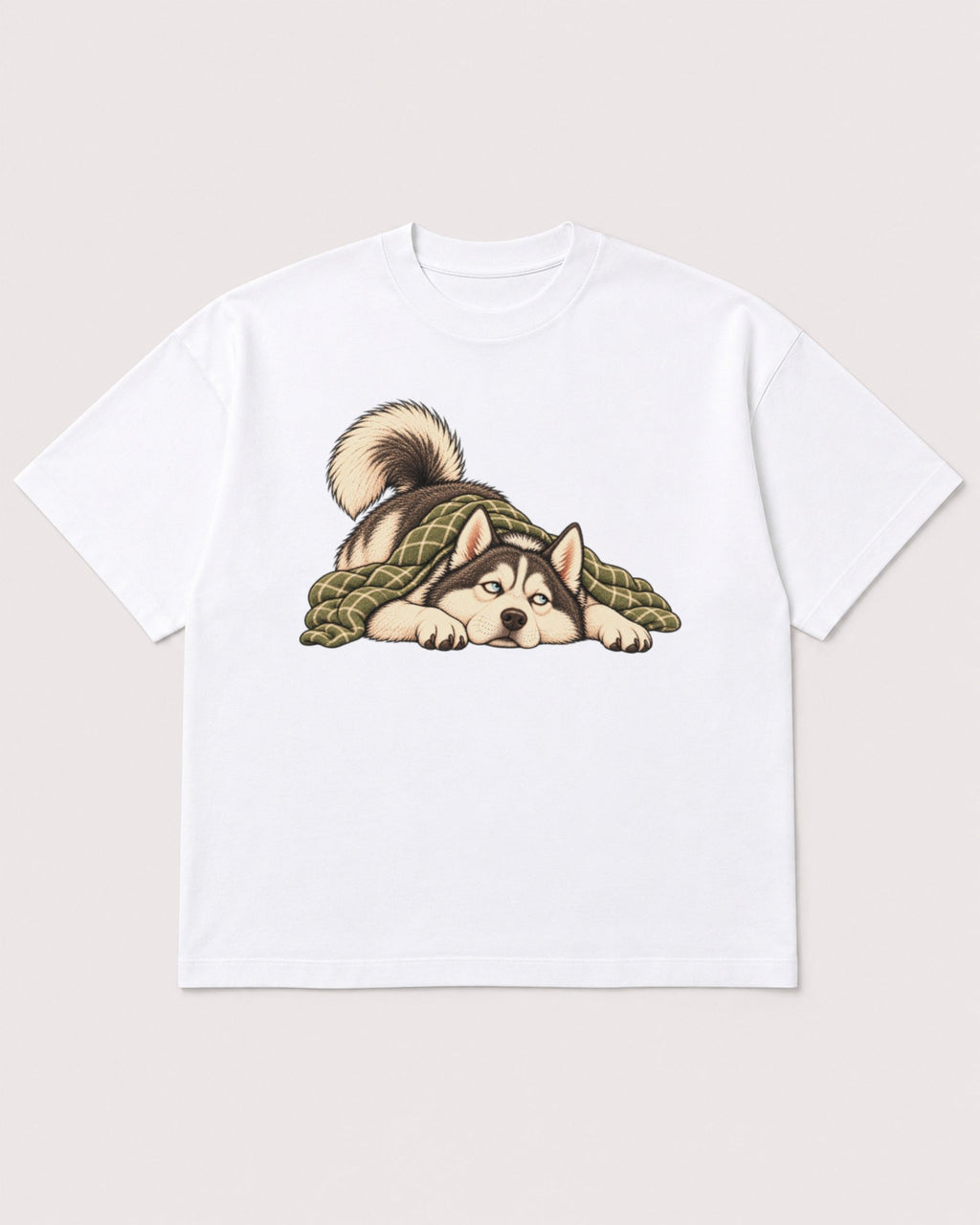 Mockup Boxy Heavyweight Tee White product