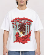 Mockup Boxy Heavyweight Tee White male close-up 03