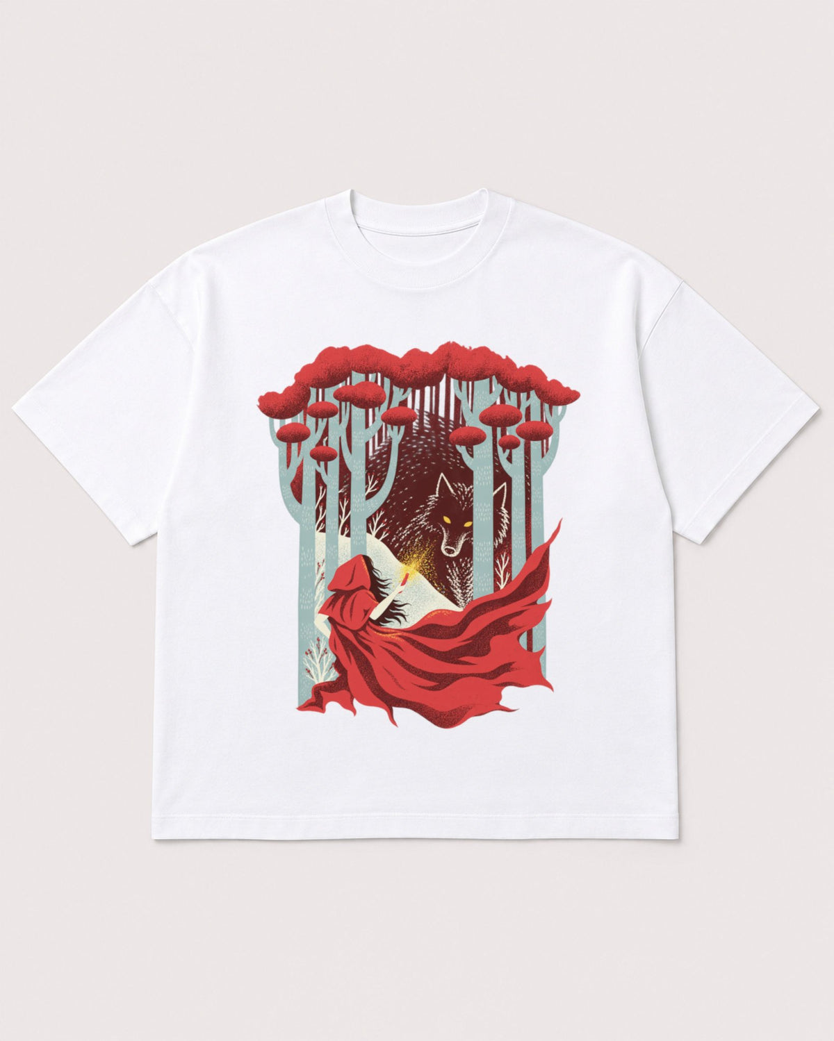 Mockup Boxy Heavyweight Tee White product