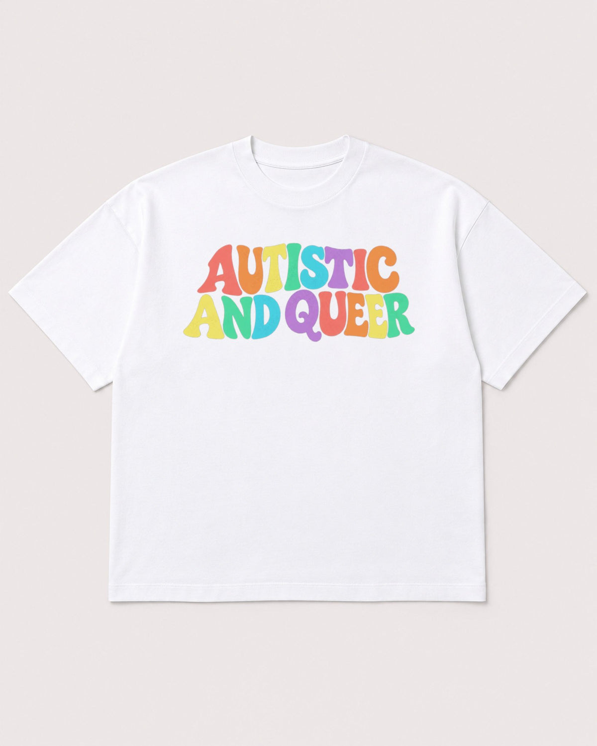Mockup Boxy Heavyweight Tee White product