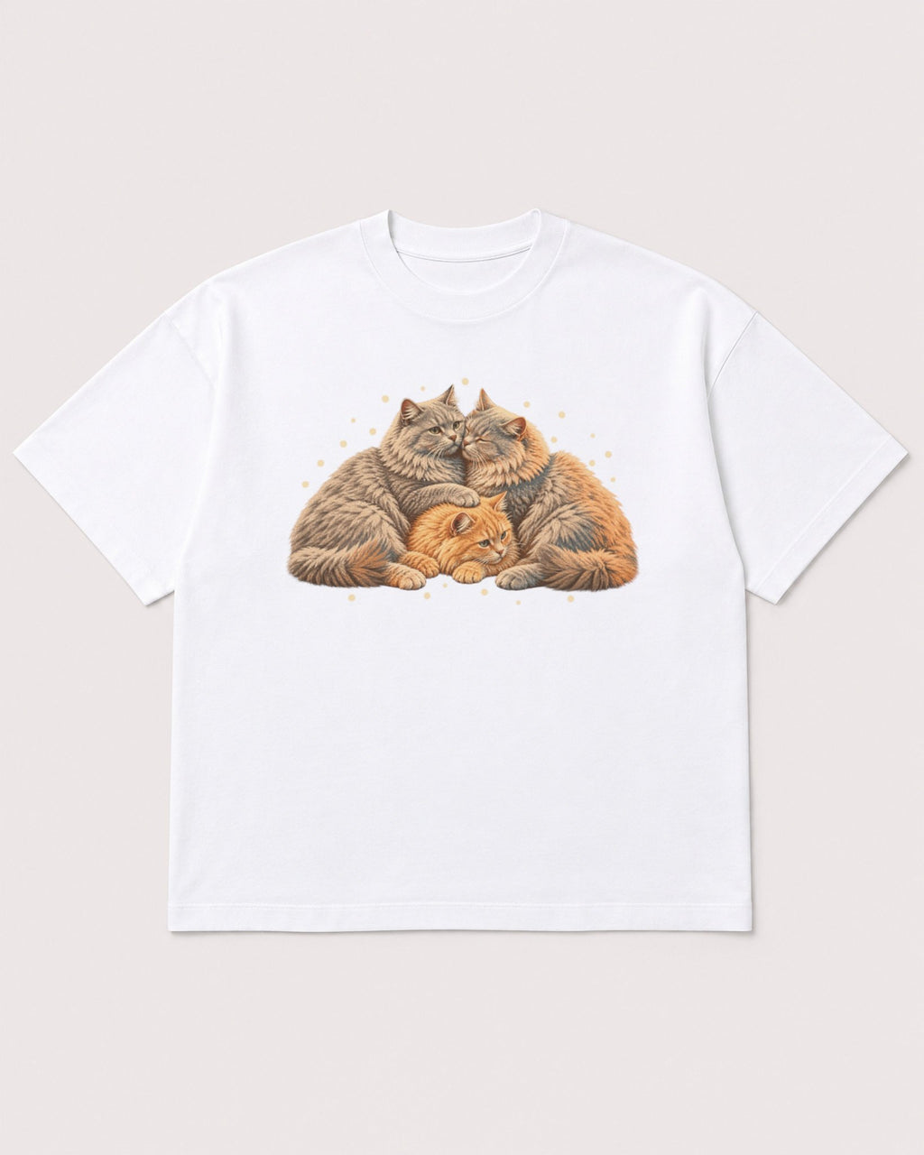 Mockup Boxy Heavyweight Tee White product