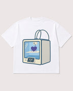 Mockup Boxy Heavyweight Tee White product