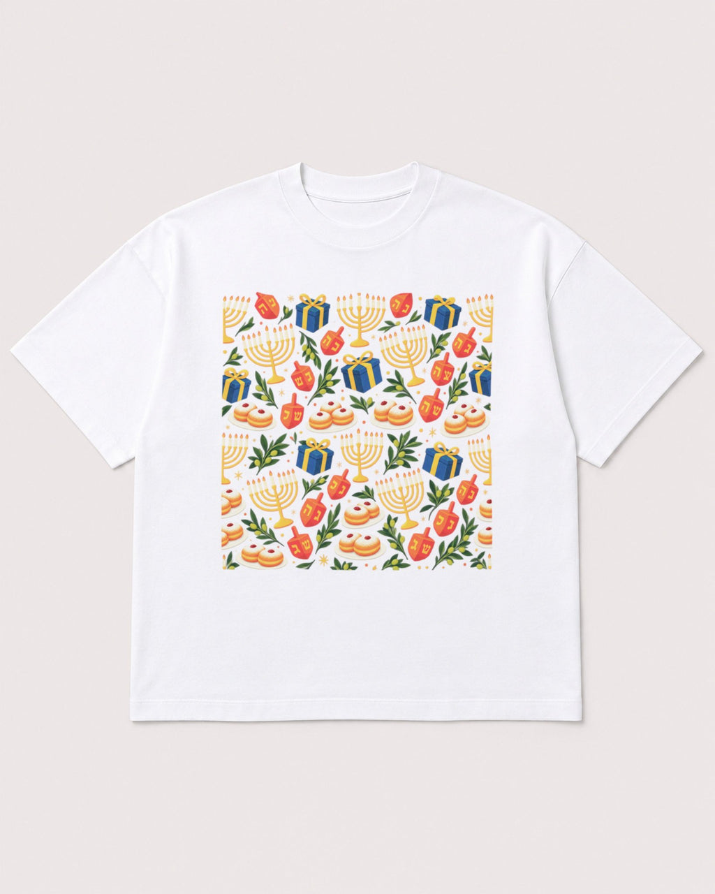 Mockup Boxy Heavyweight Tee White product