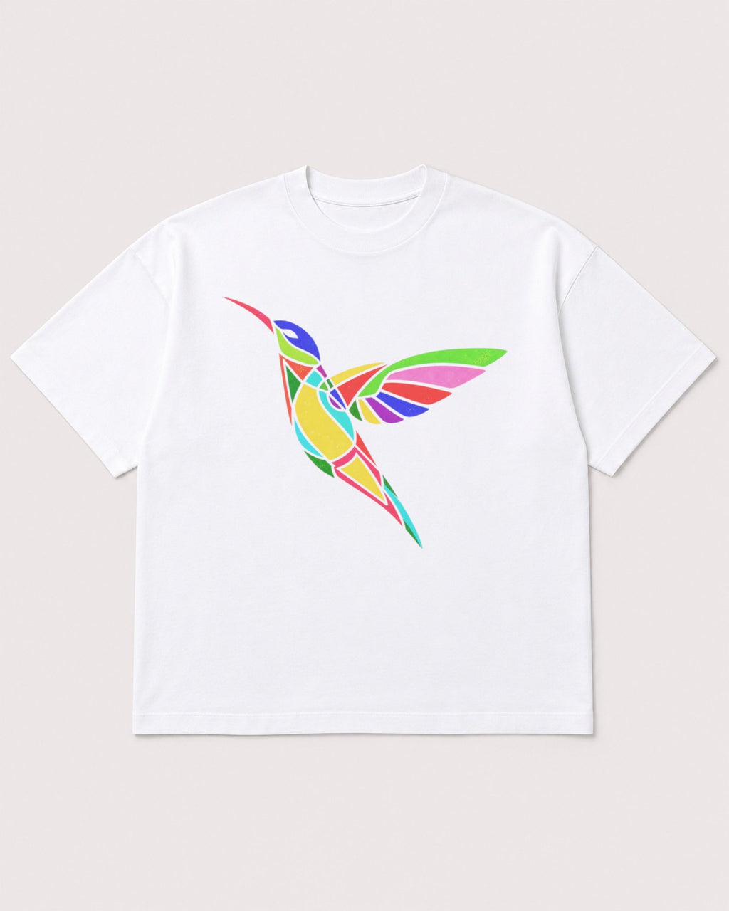 Mockup Boxy Heavyweight Tee White product