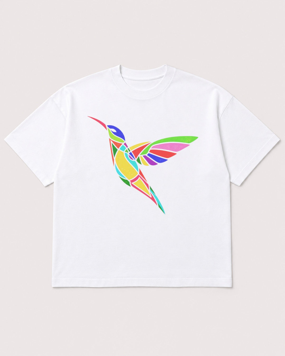 Mockup Boxy Heavyweight Tee White product