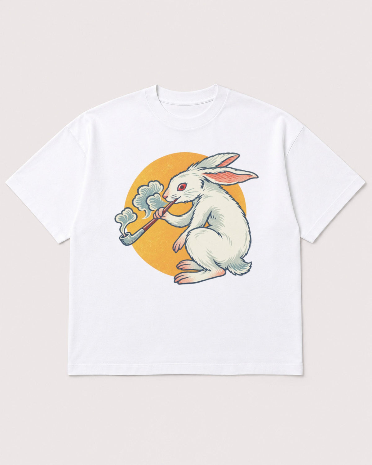 Mockup Boxy Heavyweight Tee White product