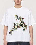 Mockup Boxy Heavyweight Tee White male close-up 01