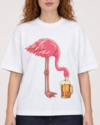 Mockup Boxy Heavyweight Tee White female close-up 09