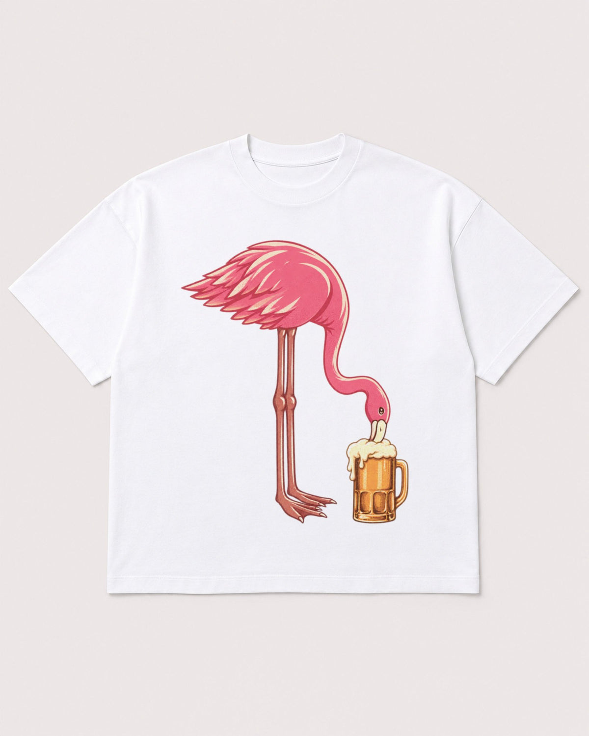 Mockup Boxy Heavyweight Tee White product
