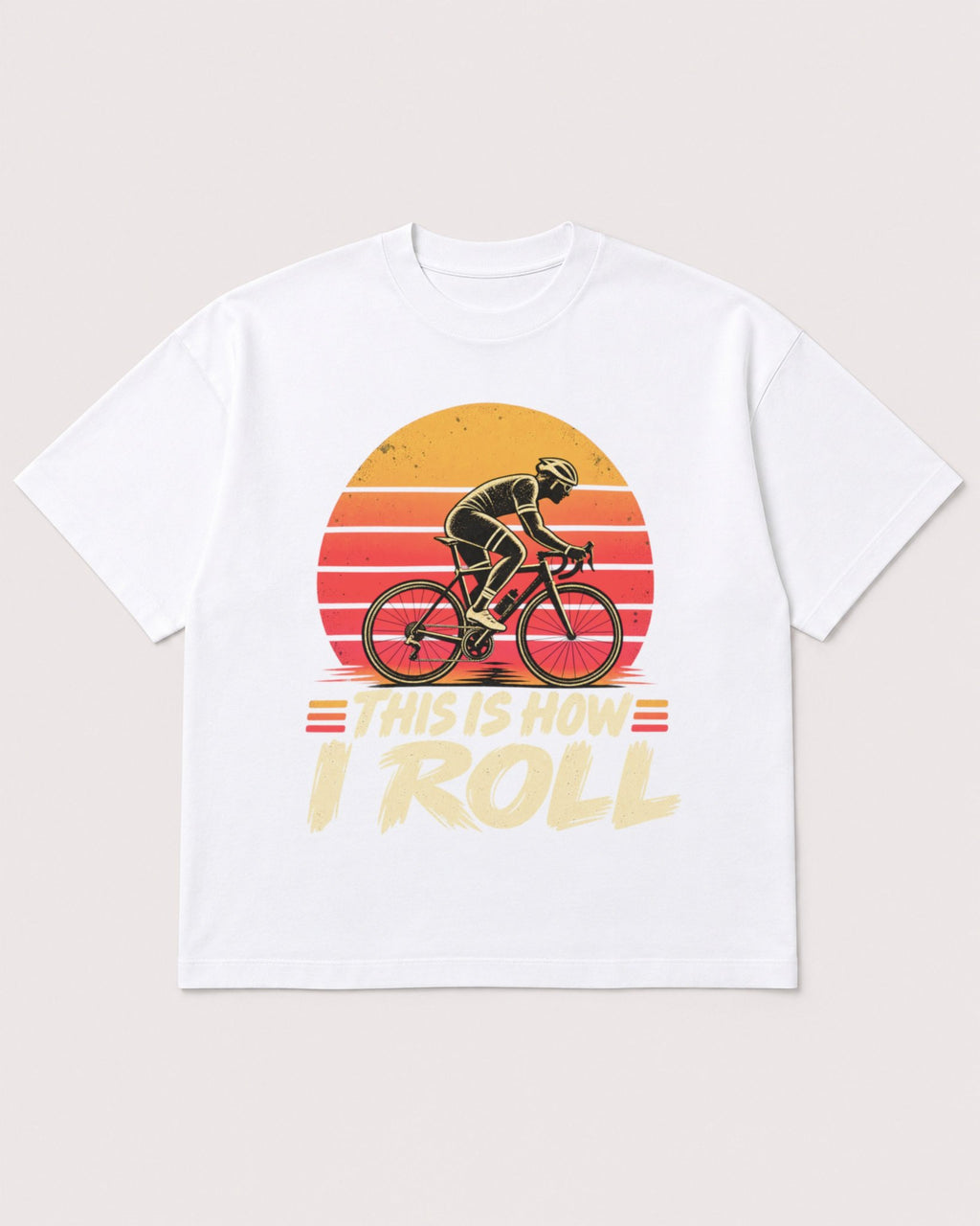 Mockup Boxy Heavyweight Tee White product