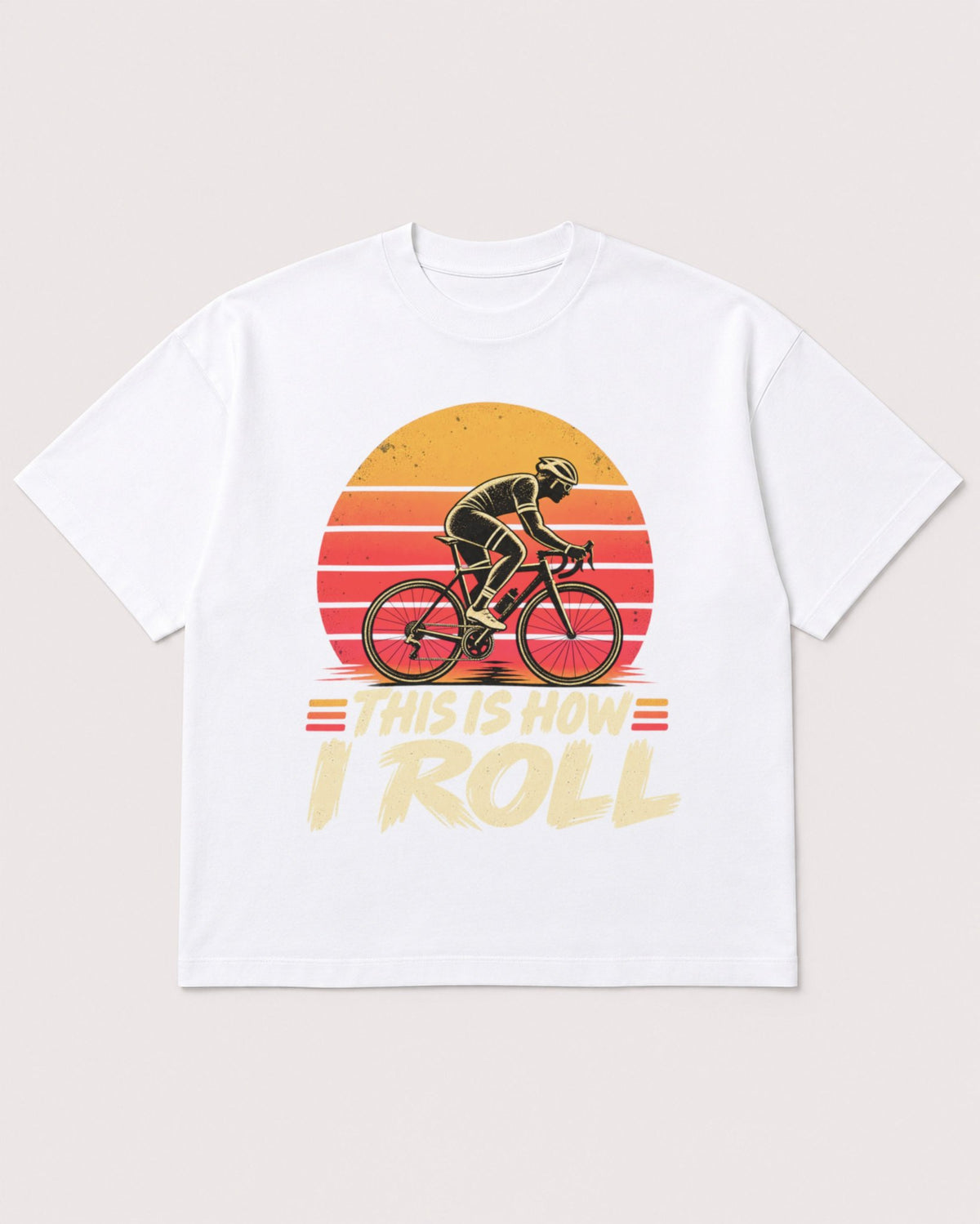 Mockup Boxy Heavyweight Tee White product