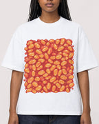 Mockup Boxy Heavyweight Tee White female close-up 04