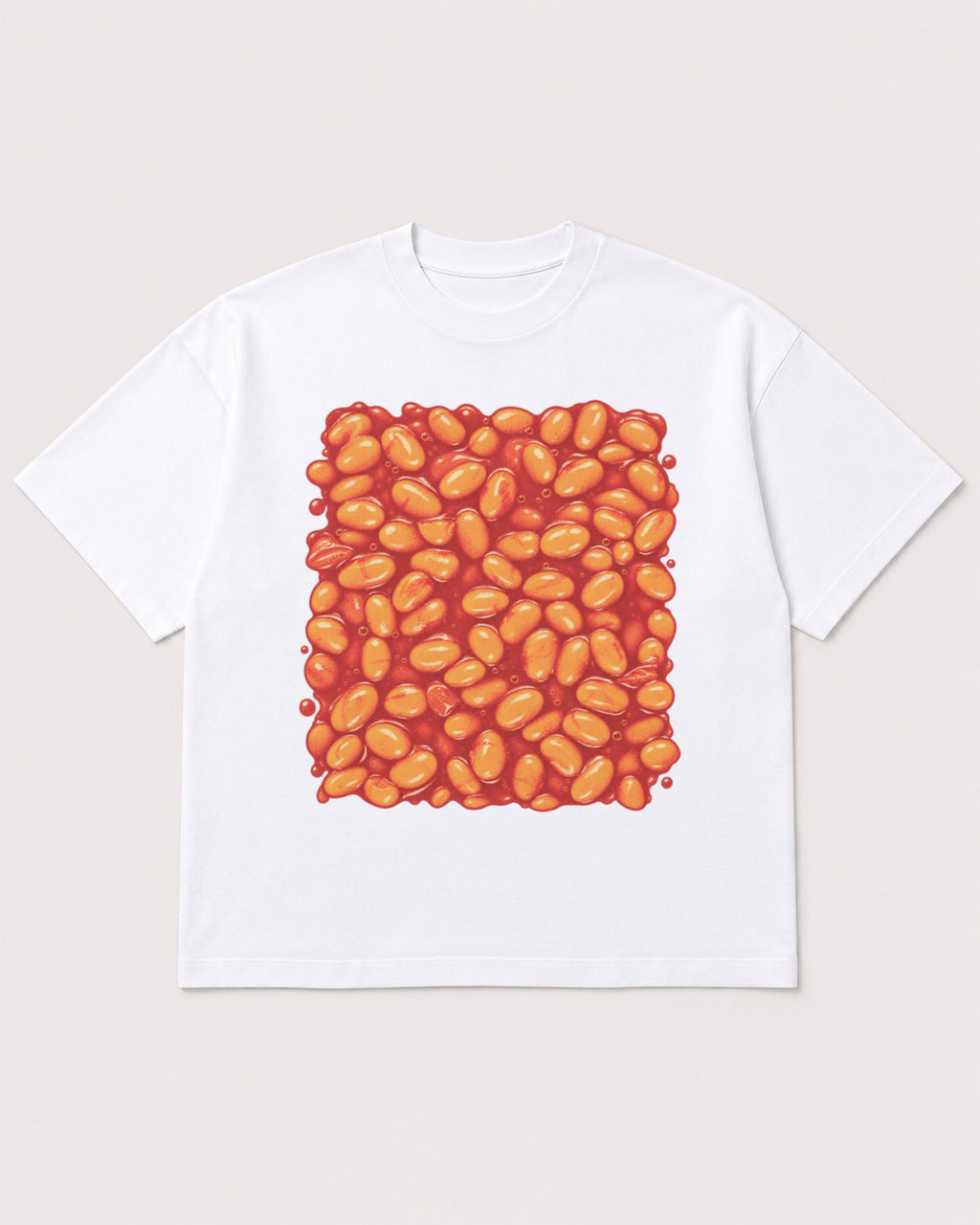 Mockup Boxy Heavyweight Tee White product