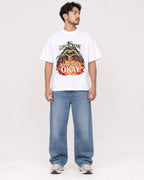 Mockup Boxy Heavyweight Tee White male full-body 02
