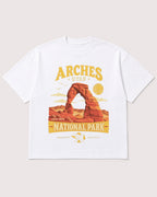 Mockup Boxy Heavyweight Tee White product
