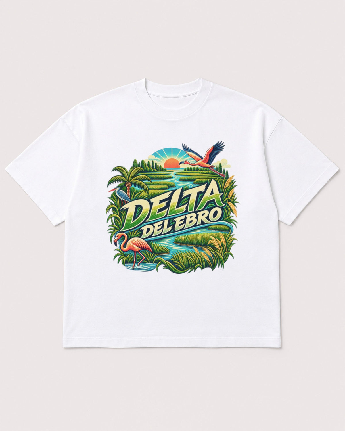Mockup Boxy Heavyweight Tee White product