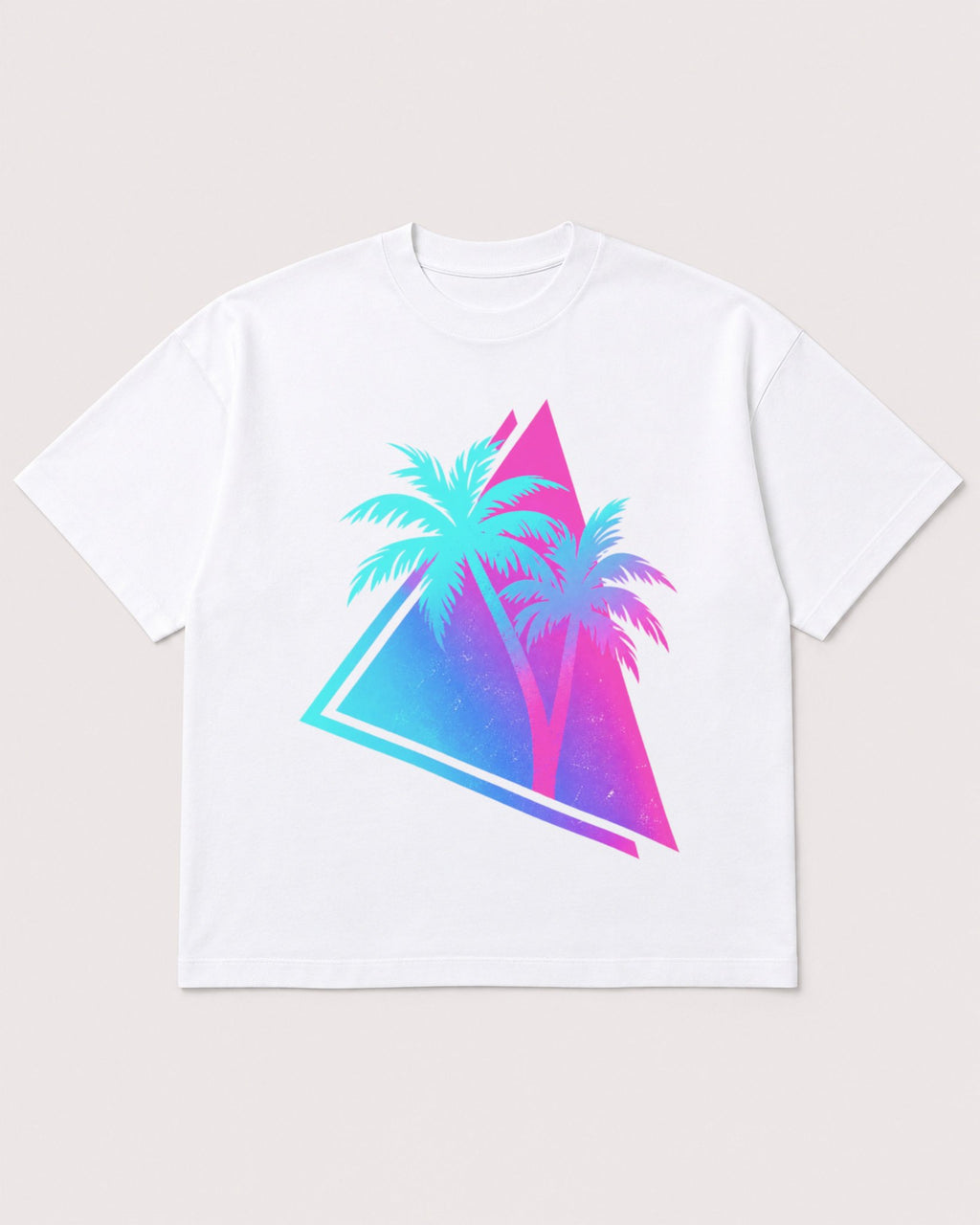 Mockup Boxy Heavyweight Tee White product