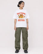 Mockup Boxy Heavyweight Tee White female full-body 12