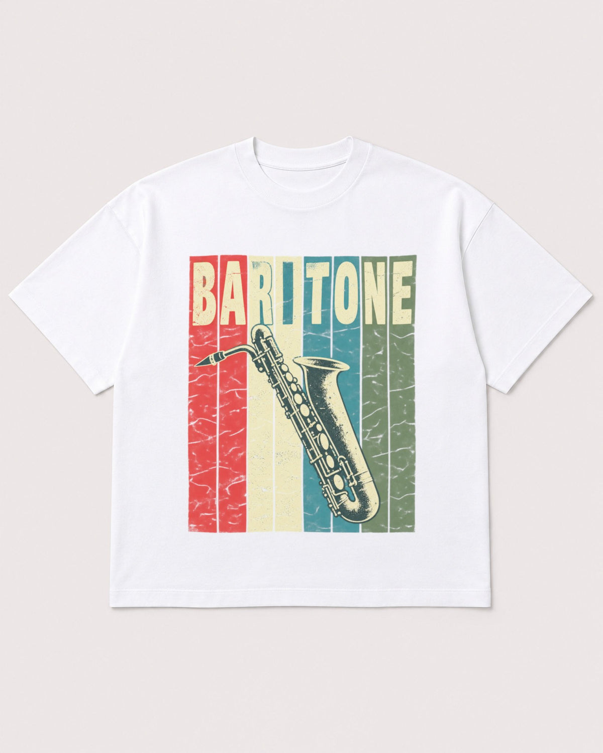 Mockup Boxy Heavyweight Tee White product