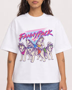 Mockup Boxy Heavyweight Tee White female close-up 06