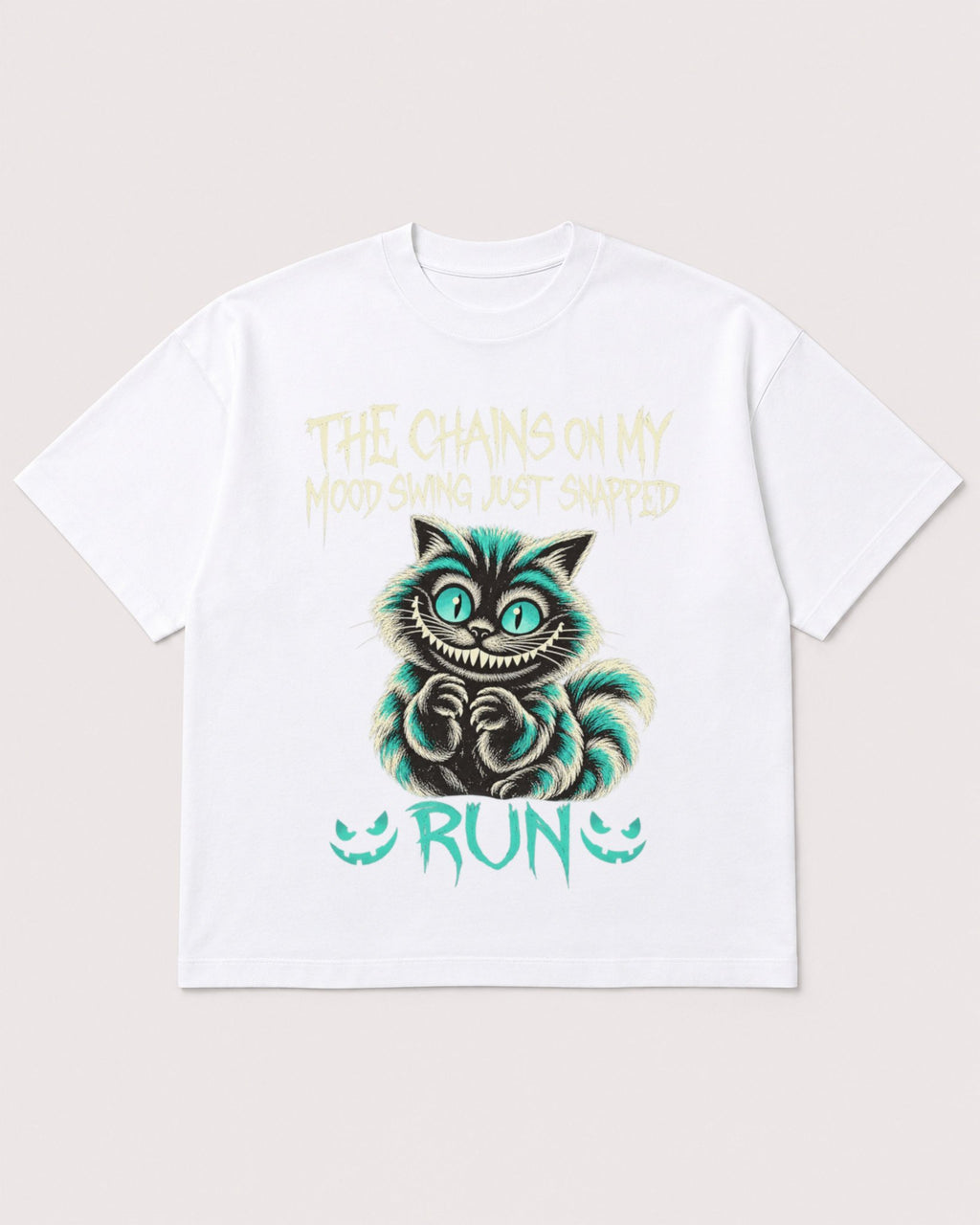Mockup Boxy Heavyweight Tee White product