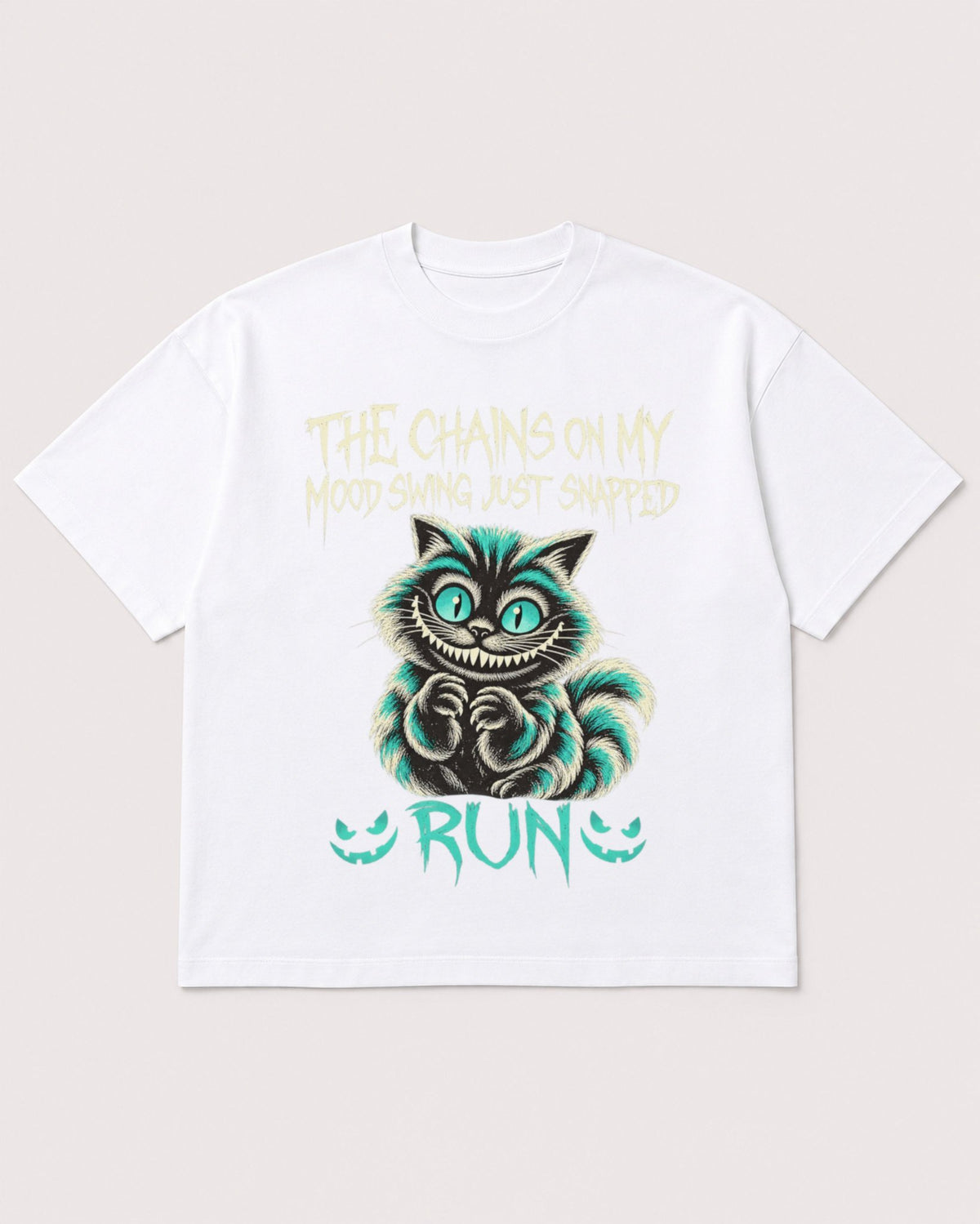 Mockup Boxy Heavyweight Tee White product